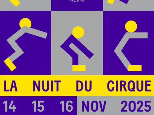 La Nuit du Cirque © Création visuelle Aéro Club (Magali Brueder)