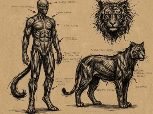 Crée un hybride mi-homme mi animal !