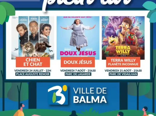 Ciné plein air : "Doux Jésus" - Vendredi 7 août