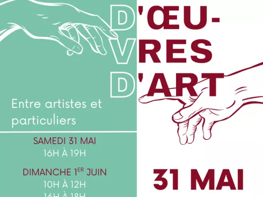 3ème édition des Prêts d’œuvres d’Arts - Du 31 mai au 1er juin