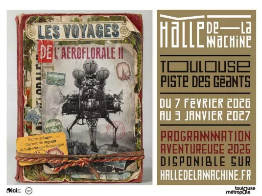 Les Voyages de l'Aéroflorale II © halledelamachine