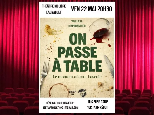 “On passe à table”