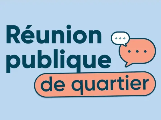 Réunion publique du quartier Saint-Cyprien