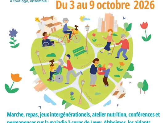 SEMAINE BLEUE pour les retraités, les personnes âgées et les aidants