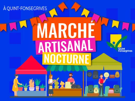 Marché artisanal nocturne