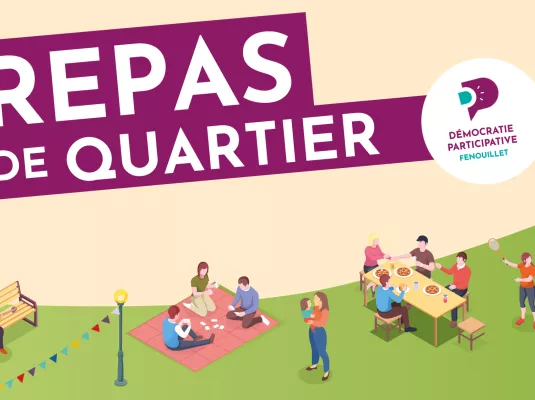 Participez à votre repas de quartier ! - Vendredi 13 juin