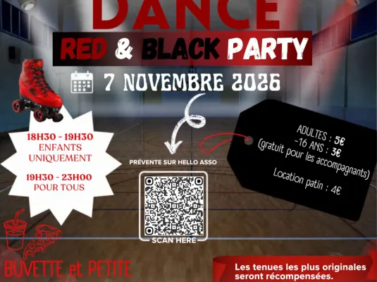 Le RSSO fête ses 30 ans avec le Roller Dance « Red and Black Party ».