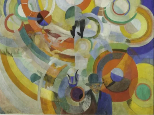 Des formes et des couleur © © “Le Manège de cochons”, Robert Delaunay, Centre Pompidou