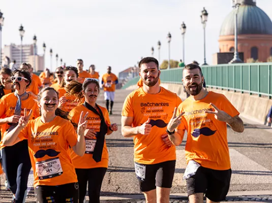 Les Bacchantes : courir ou marcher contre le cancer de la prostate © Antoine Heusse