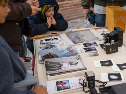 Atelier portrait © © Léo Itarte - Mairie de Toulouse