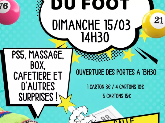 LOTO du club de foot de Montrabé