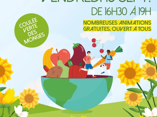 Le Goûter est dans le pré © Service communication