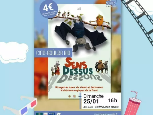 Ciné-goûter bio - Sens Dessus Dessous