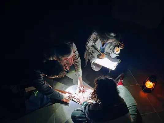 Le trésor perdu : jeu de piste nocturne