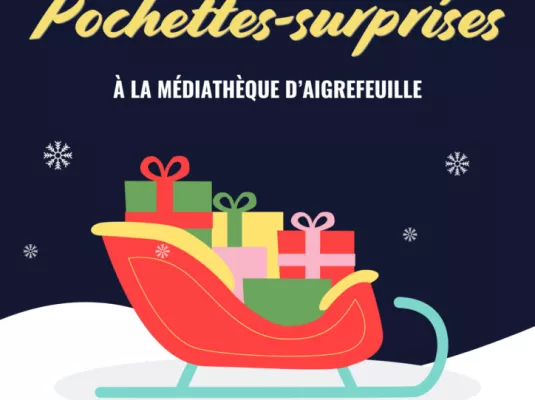 Pochettes surprises de la médiathèque - Du 8 au 20 décembre