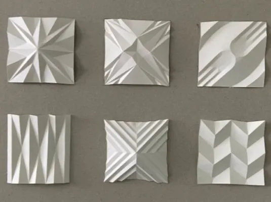Pliage contemporain : Paper foldart