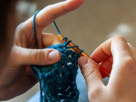 Initiation crochet