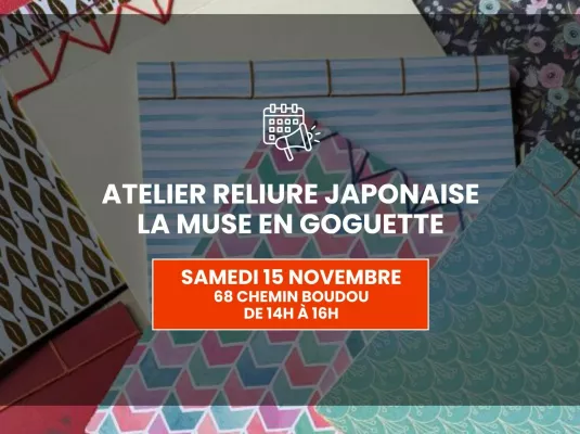 La Muse en Goguette – Atelier reliure japonaise