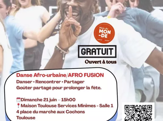 Initiation gratuite de danse afro urbaine pour la Fête de la Musique