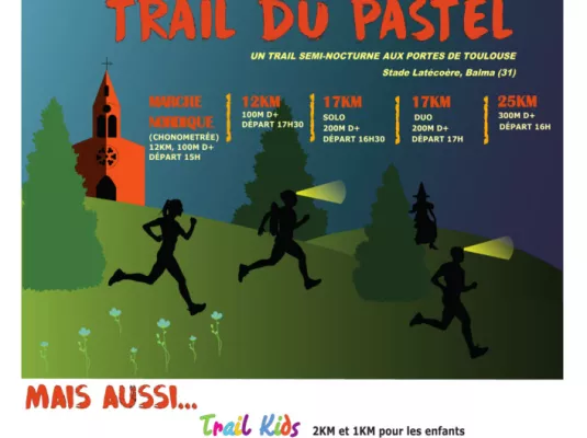 Trail du pastel - Samedi 15 novembre
