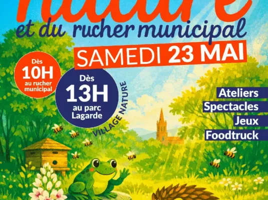 Fête de la nature et du Rucher municipal - Samedi 23 mai