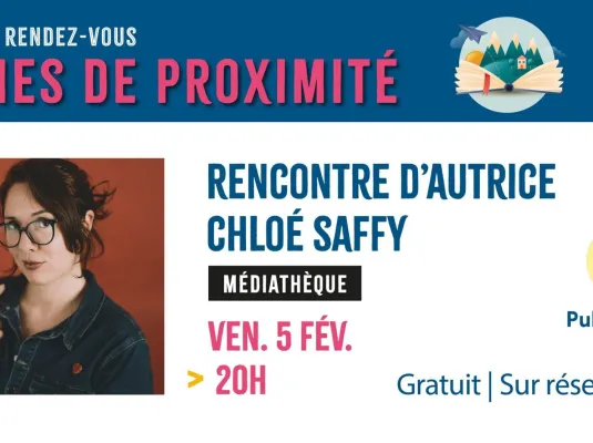 Plumes de proximité - rencontre avec Chloé Saffy