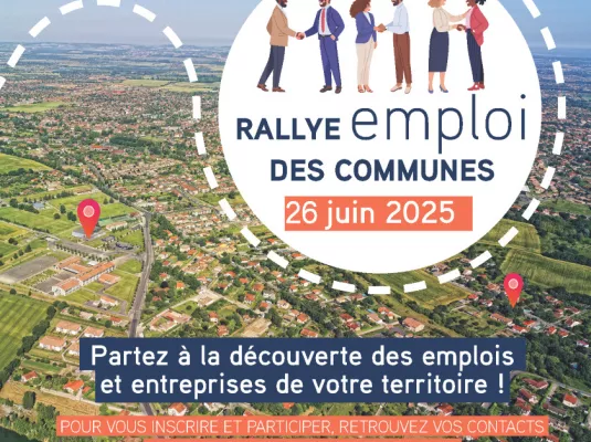 Rallye emploi des communes - Jeudi 26 juin