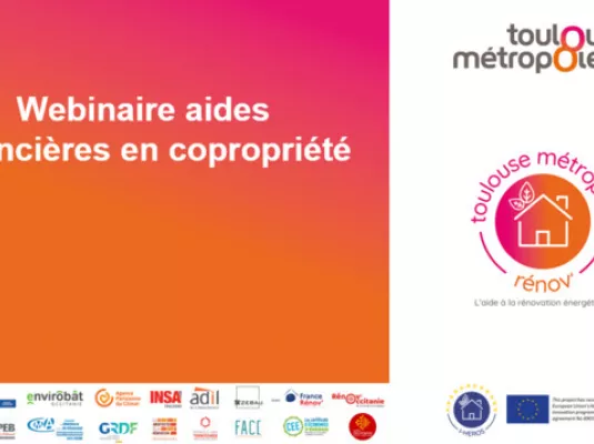 Webinaire Aides financières en copropriété