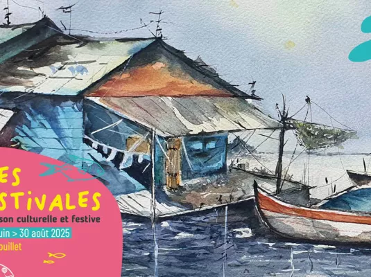 Exposition Au fil de l’eau : aquarelles - Du 5 au 30 août