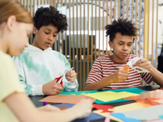 Atelier créatif : création de cartes postales