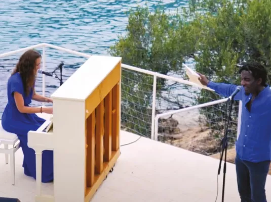 Le Marathon des Mots à Villeneuve-Tolosane © Marc Alexandre Oho Bambe