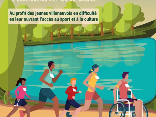 Les Foulées solidaires © Commune de Villeneuve-Tolosane