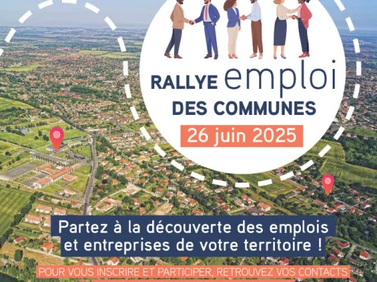 Rallye emploie des communes - Jeudi 26 juin