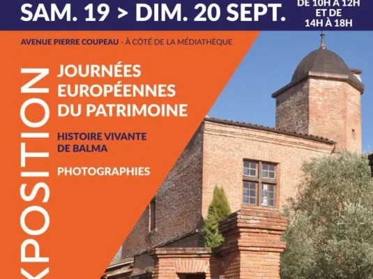 Exposition à l’occasion des journées du Patrimoine - Les 19 et 20 septembre