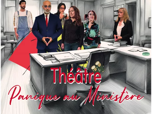 Théâtre comique : "Panique au ministère"