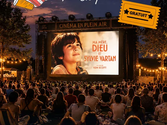 Cinéma en plein air : une soirée sous les étoiles !