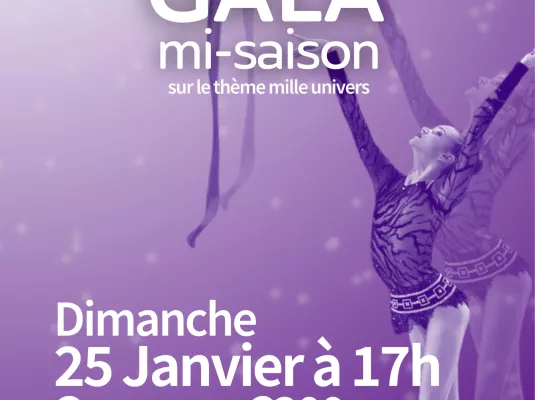 Gala de gymnastique - Dimanche 25 janvier
