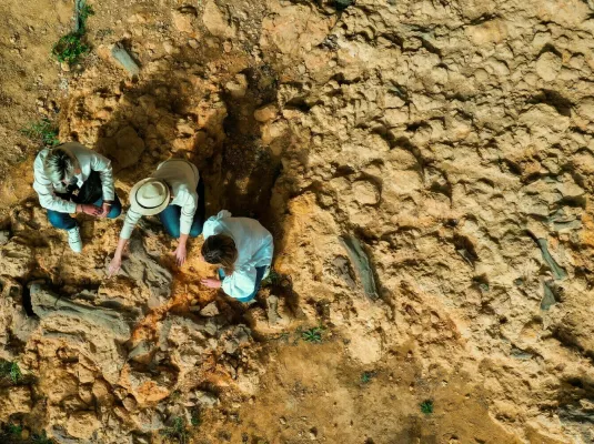 Visite du site paléontologique de Béon à Montréal du Gers © CDT/ Arnaud Späni