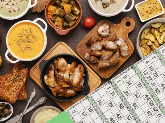 Repas partagé + Loto © Service communication