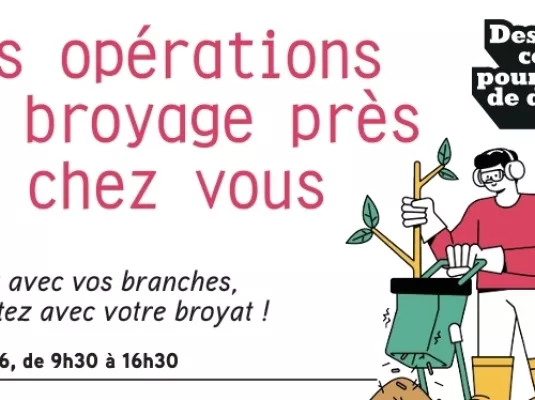 Opération de broyage