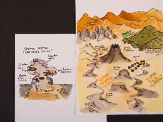 Interview croisée : Dessiner la préhistoire
