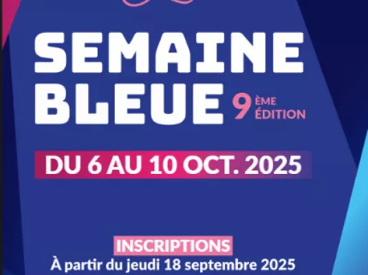 La Semaine Bleue - Du 6 au 10 octobre
