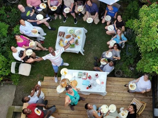 Fête des voisins au quartier Vivier -Maçon
