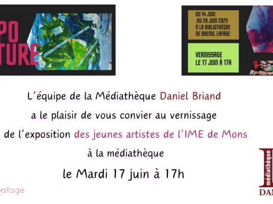 Vernissage médiathèque - Mardi 17 juin