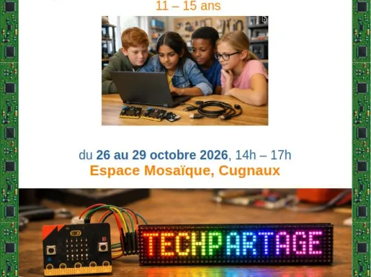 Atelier tech partage crée et amuse toi
