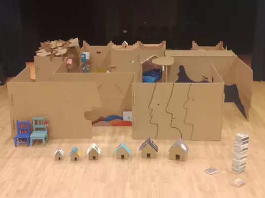 Le labyrinthe © Libre de droits