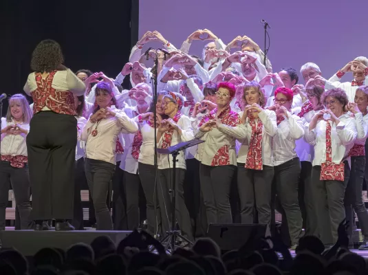 « CHOEUR ANTICYCLONIQUE » © L’Ensemble Vocal « Crescendo » de Blagnac