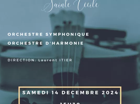 Concert de la sainte Cécile - Samedi 14 décembre