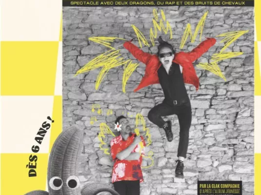 Spectacle jeune public "Flammes et Slam !" - Dimanche 5 avril