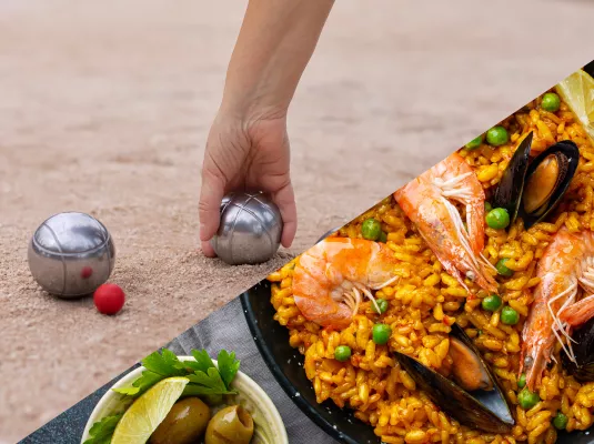 Tournoi de Pétanque et Paëlla © Freepik